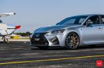 Lexus GS F on Vossen Wheels (VFS-10) 2017 года